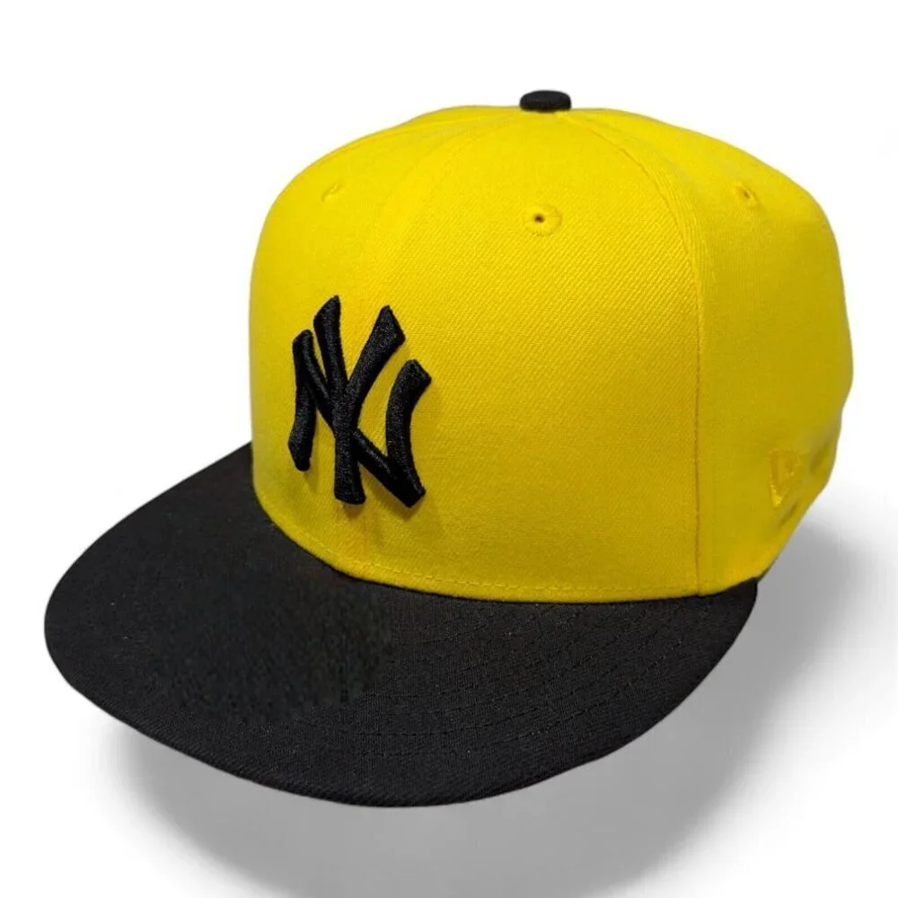 New Era New York Yankees 59FIFTY Hat Cap 1999 World Series Side Patch 7 5/8 _A1 - Picture 4 of 11